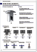 Remache Semi tubulares