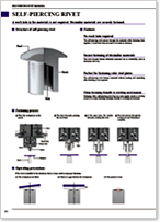 Remaches auto perforantes