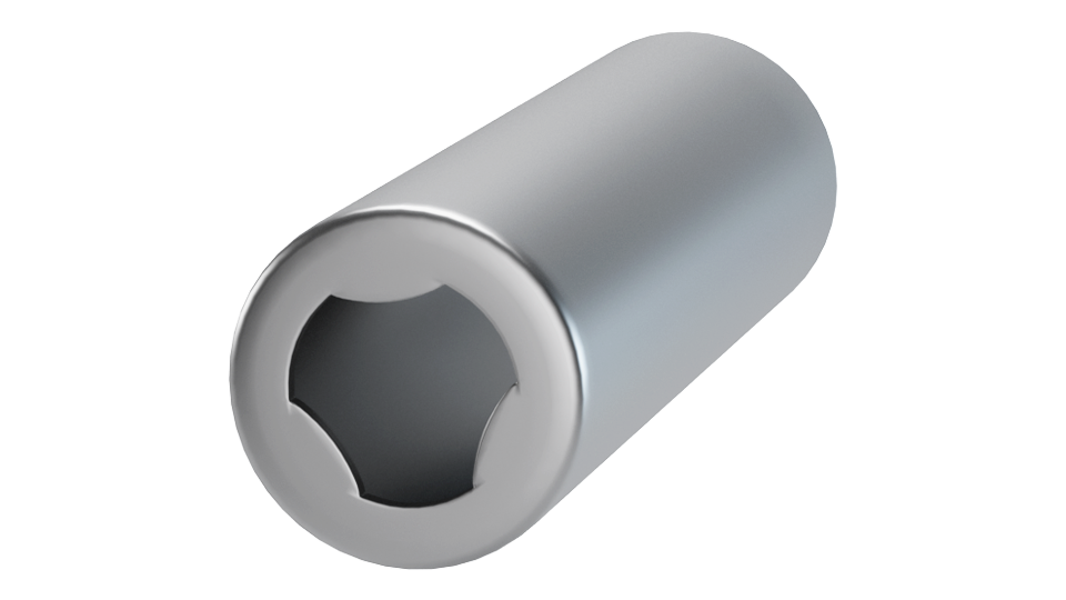 Noncircular holes