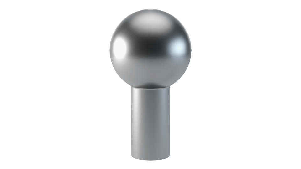 Spherical flange