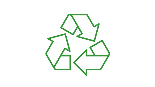 60% reduction of industrial waste