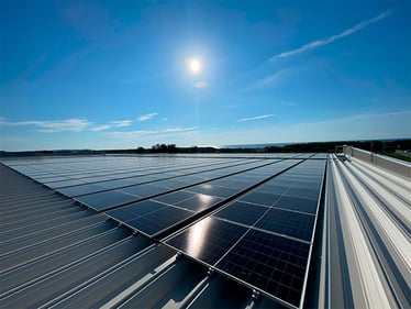 katayamazu Factory solar panel