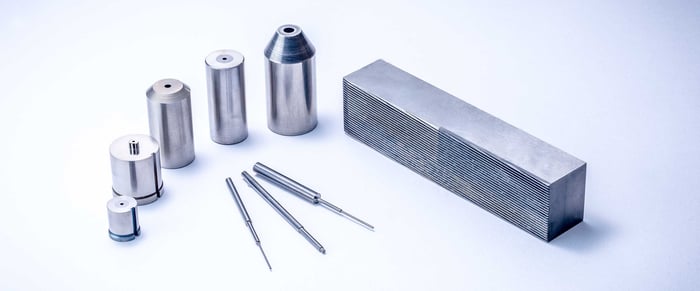 Above 90% of our precision dies are made in-house
